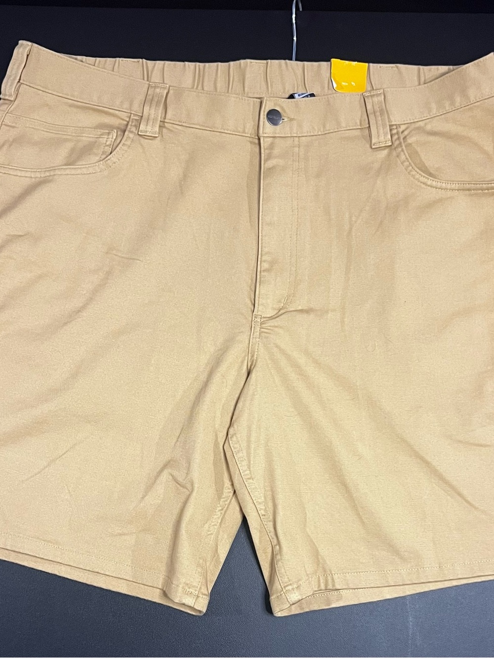 Carhartt Force Relaxed Fit Work Chino Shorts Mid Rise Men's Size 40 Tan